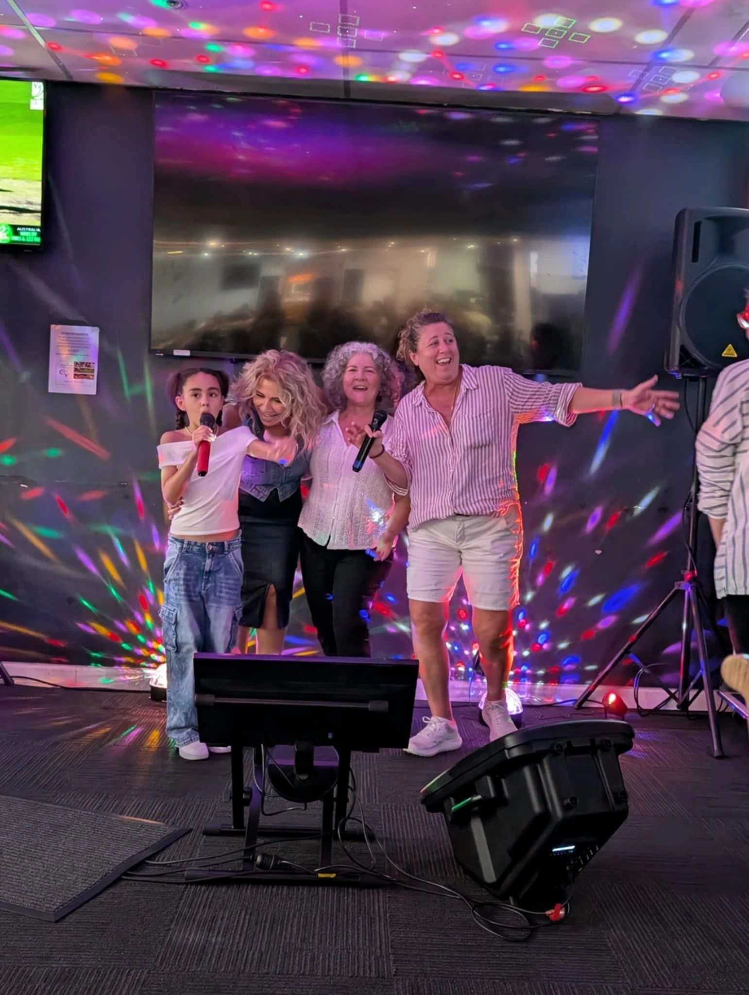 Karaoke night at Camden Sports Club